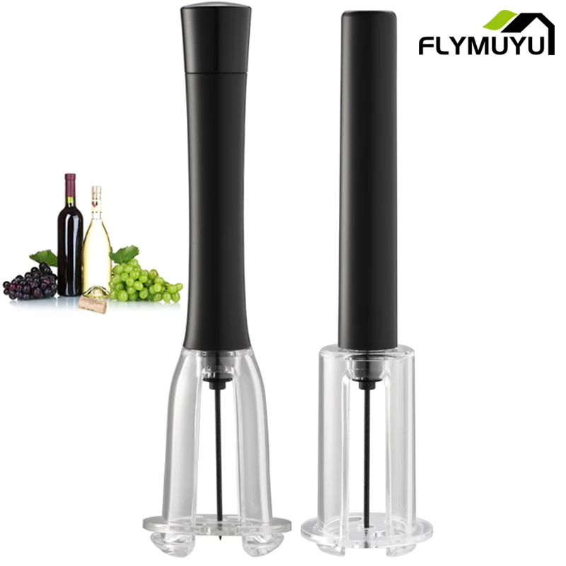 

Air Pump Wine Opener Safe Portable Wine Bottle Pin Cork Remover Air Pressure Corkscrew Kitchen HomeBar Red Wine Tool Accessories