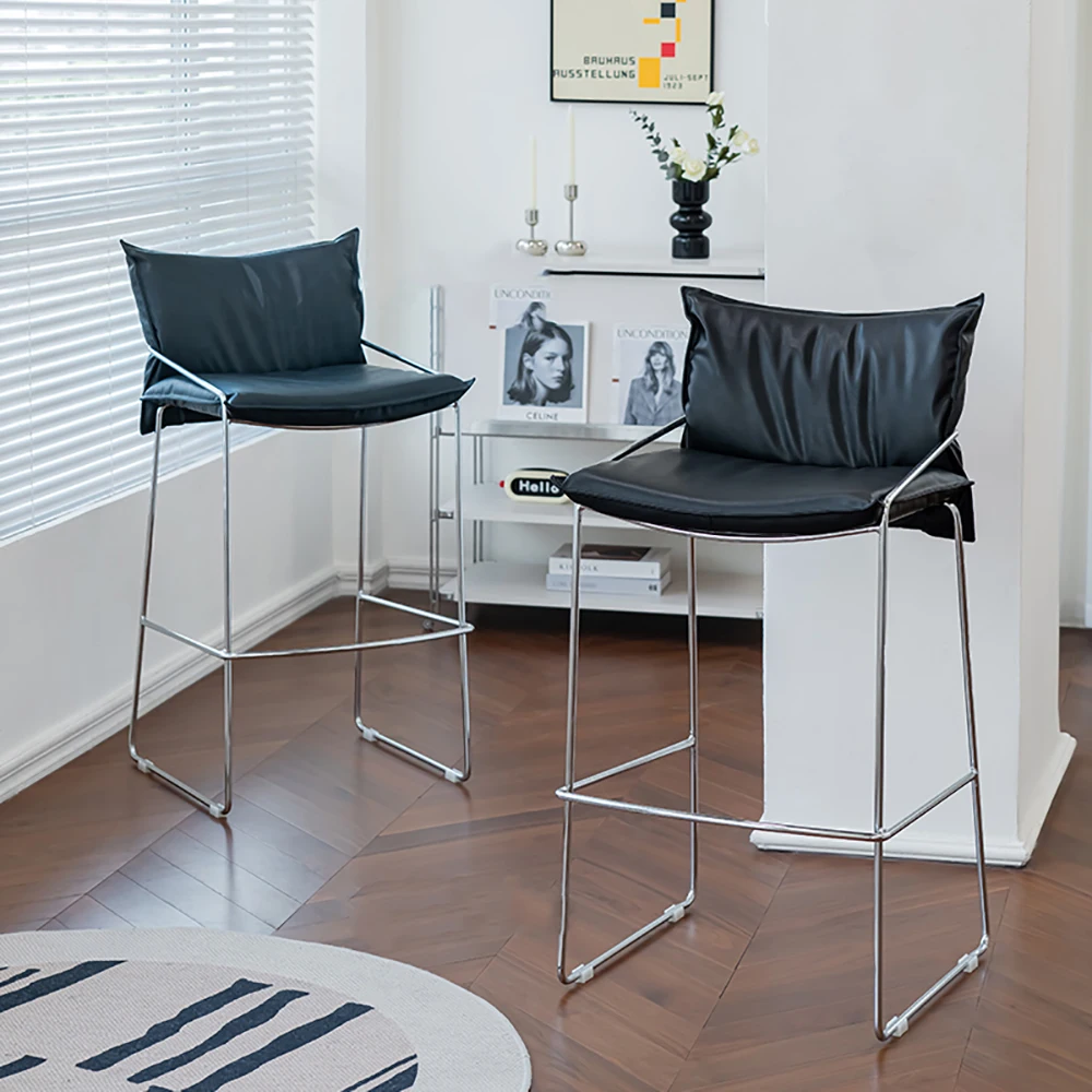 Современный удобный барный стул премиум-класса роскошный скандинавский для