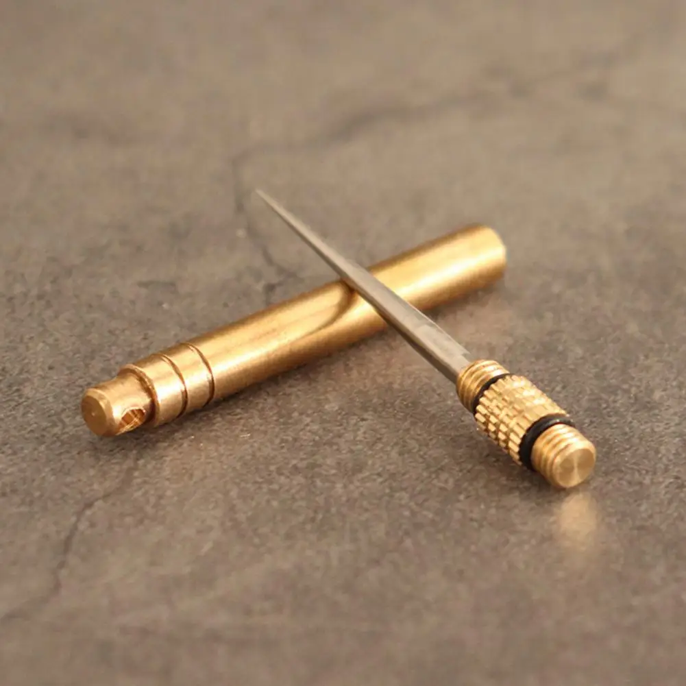 Toothpicks Hanging Toothpick Smooth Surface Metal Compact Keychain Loop Fruit Fork for Home Table Decoration |