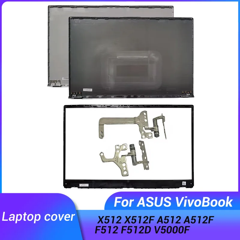 Фото Новинка для ASUS VivoBook 15 X512 X512F A512 A512F F512 F512D V5000F задняя крышка для ноутбука задняя крышка/Петли L & R №1
