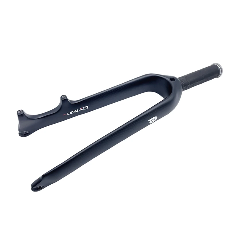 

Hot AD-Litepro 20/22Inch Carbon Fiber Folding Bike Forks For 406 451 Bike Fork BMX Bicycle Front Forks Disc C Brake