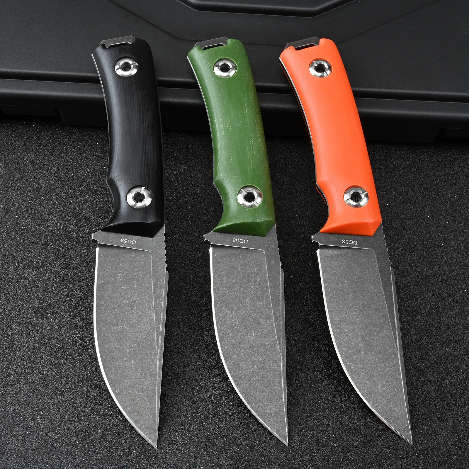 DC53 Стальной тактический нож с фиксированным лезвием уличный