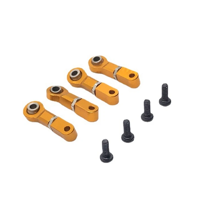 

4Pcs Metal Upper Swing Arms For Wltoys 284131 K969 K979 K989 K999 P929 P939 1/28 RC Car Upgrade Parts