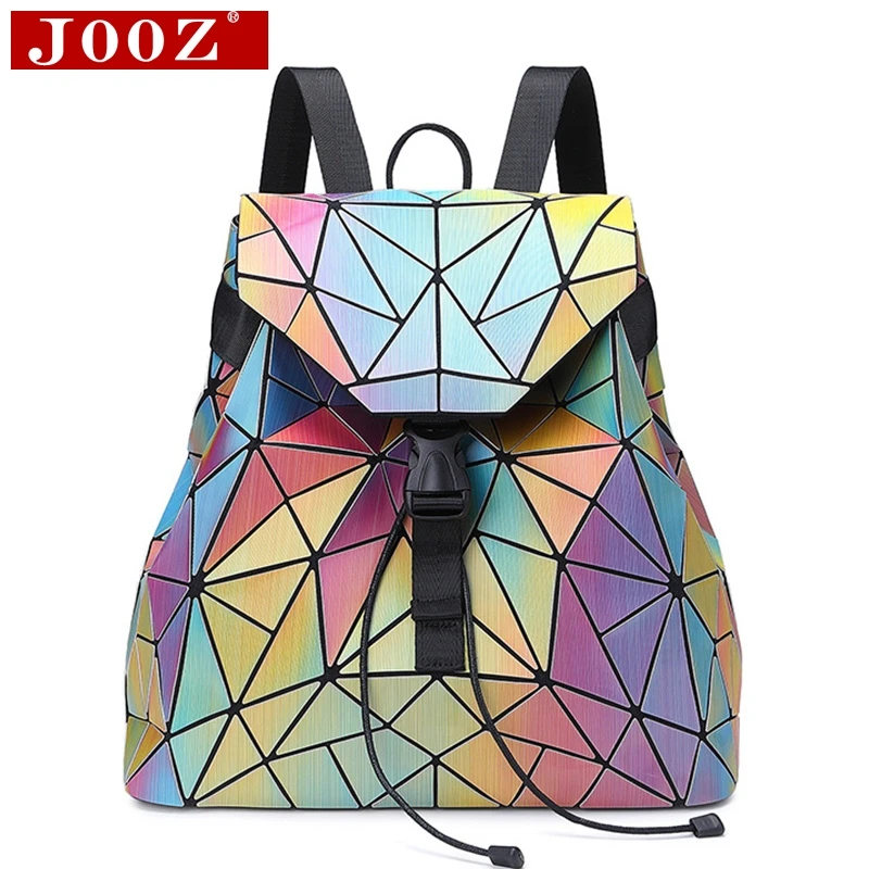 

Triangle women Backpack Fashion Irregular Geometric daily Backpacks for Girls rugzak bag sac a main women's colorful backpack
