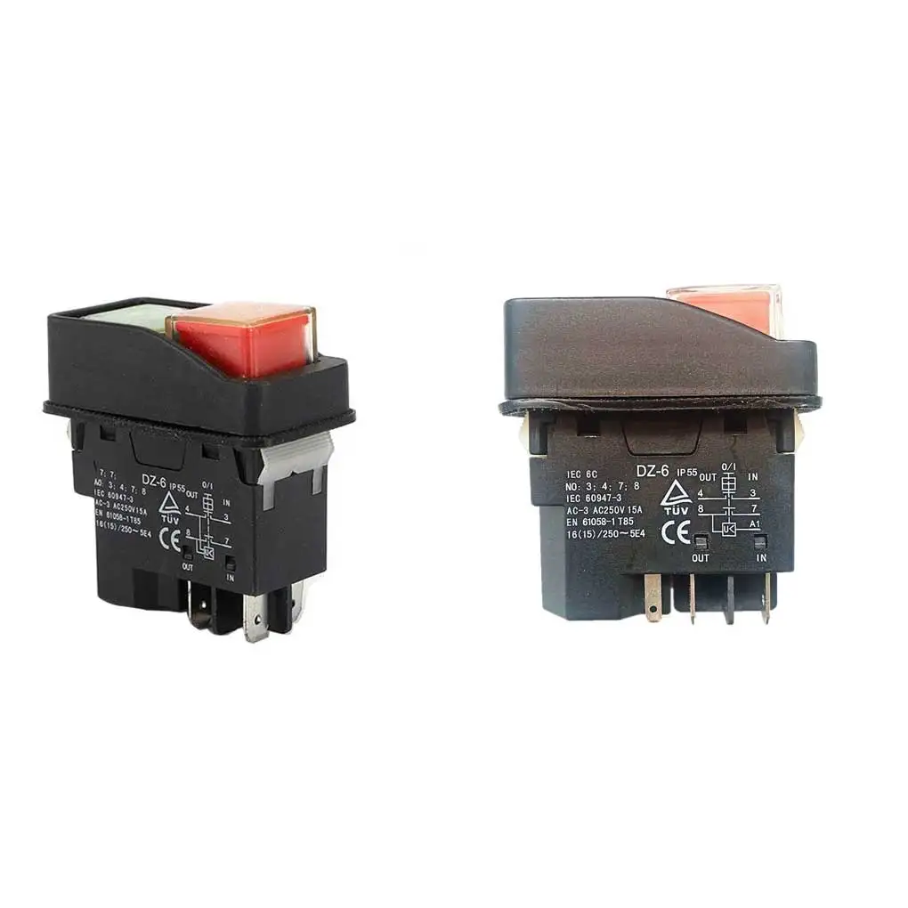 

Push Button DKLD Electromagnetic Switch Safety Switches Blender Working