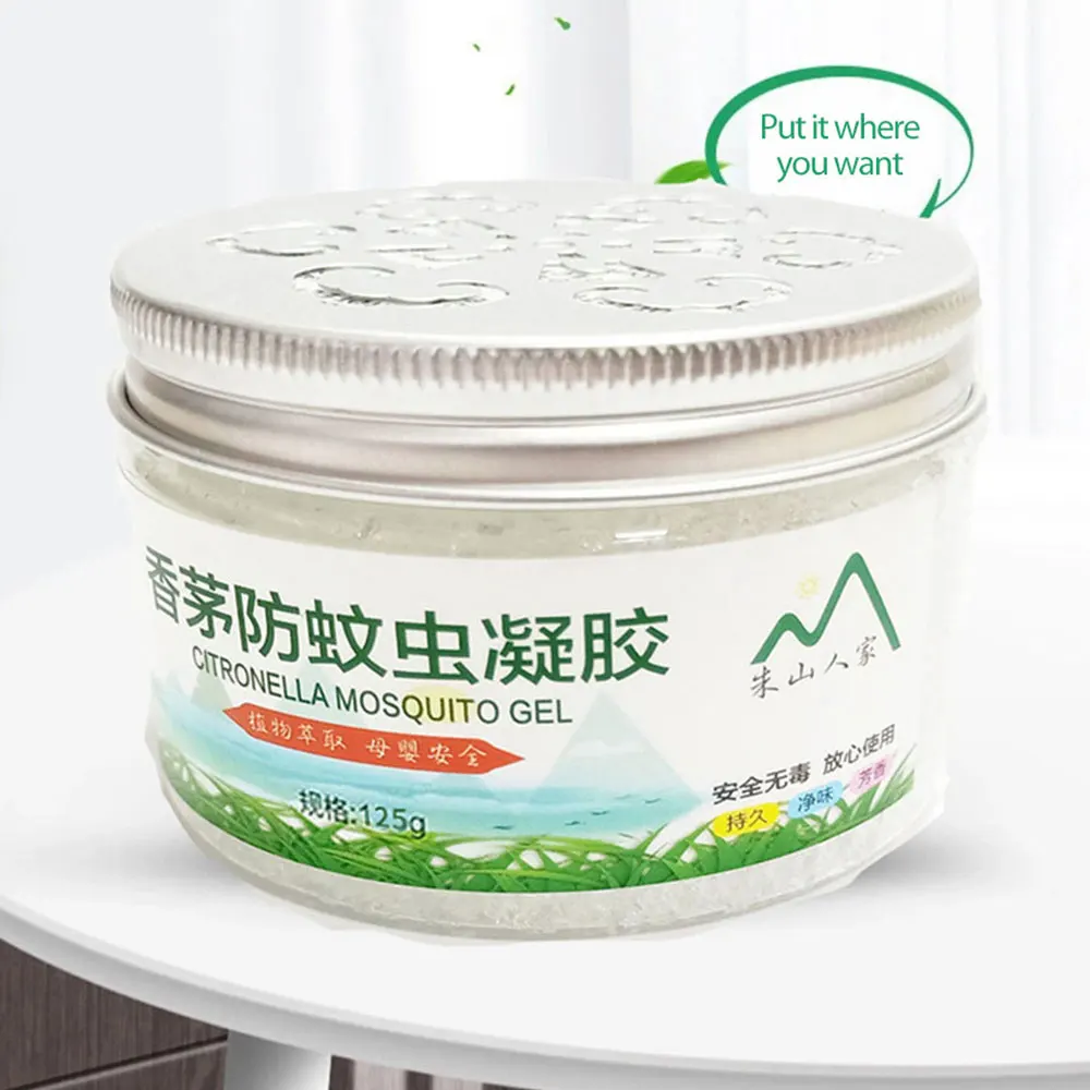 Домашний репеллент от комаров крем для 4 месяцев растений Цитронелла нетоксичный