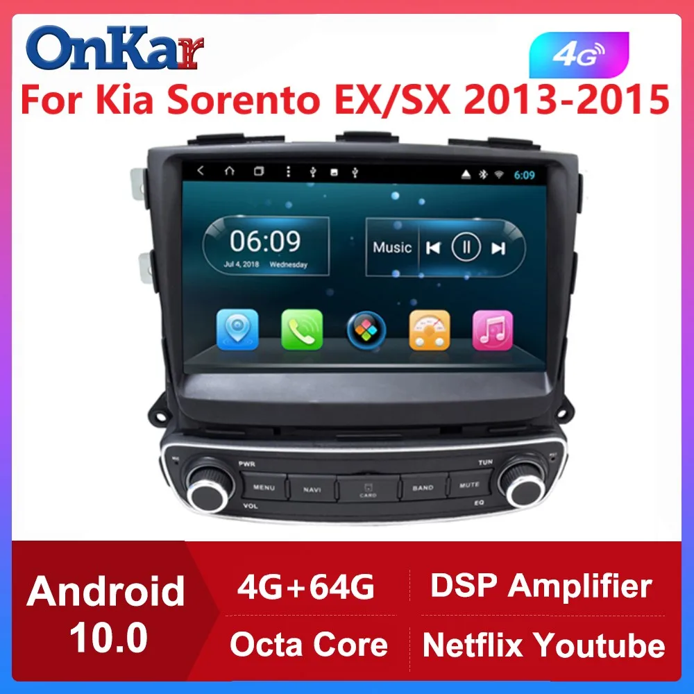 Gps Navigation Head Unit For Kia Sorento Ex/sx 2013 2014 2015 No Dvd Cd Player