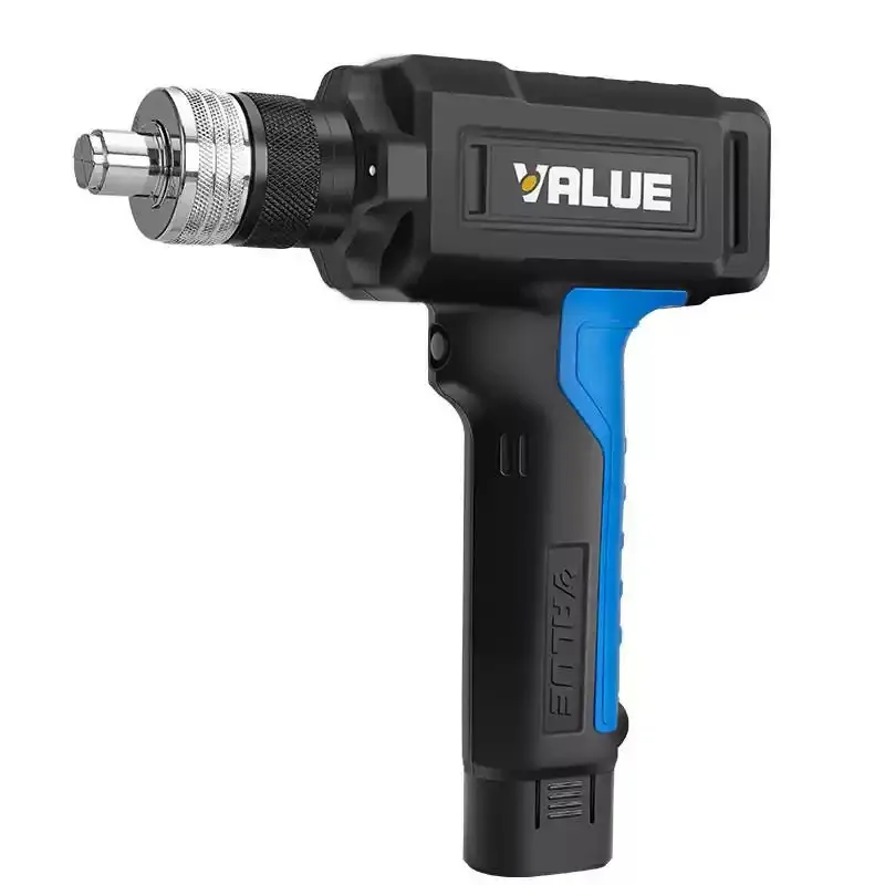 Фото Электрический расширитель труб VALUE Power Tube Expander VEE-2, полностью автоматический, с бесщеточным двигателем, литиевая батарея 7.4В 2.0Ач, промышленный класс, для систем ОВКВ и холодильного оборудования №3