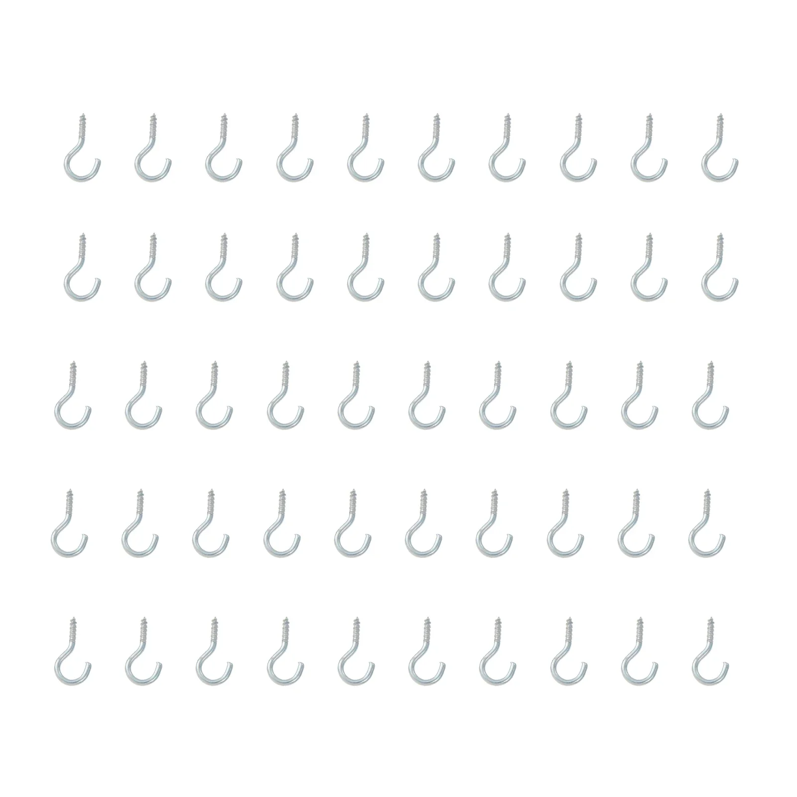 

Металлические винтовые крючки для потолка 50 шт.