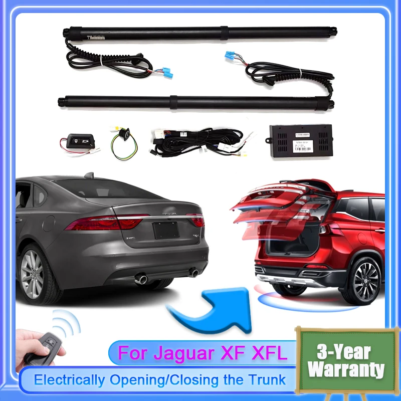 

Автомобильная электрическая система подъема задней двери для Jaguar XF XFL X260 2015 ~ 2024, автоматический подъемник задней двери