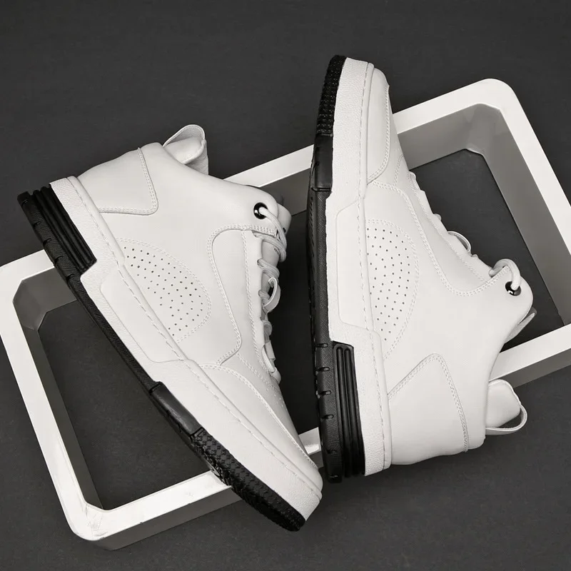 Мужские кроссовки обувь-лифт дышащая обувь на скрытом каблуке для мужчин