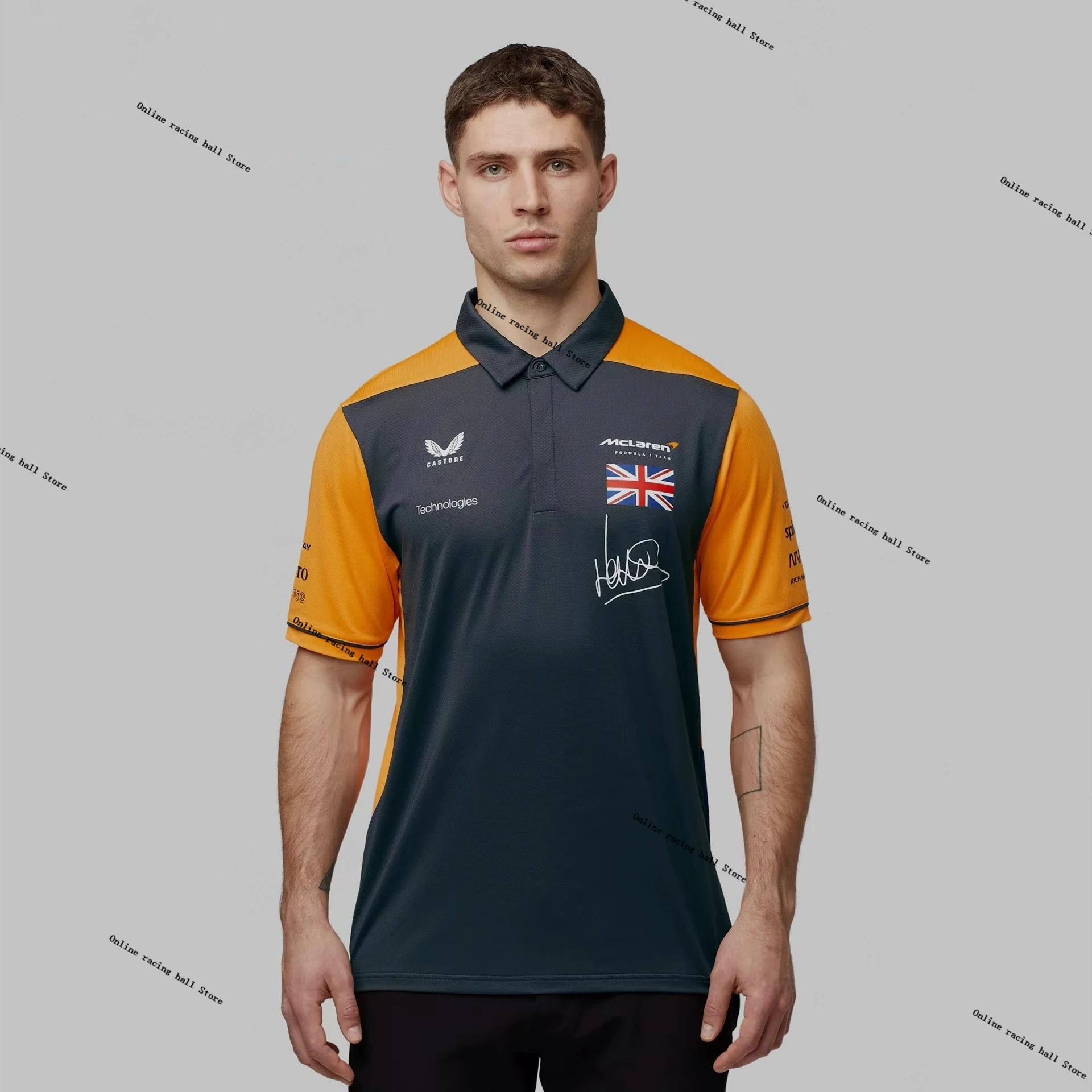 

UK Norris 2022 Team Shirt Racing Suit Shirt F1 GT Racing Plus Size 3D Shirt Formula One Official Website Latest Hot Sale T-shirt