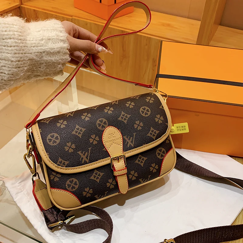 Luxury Designer Shoulder Bag For Women Pu Leather Crossbody Messenger Female BagsChain Sling Ladies Handbags