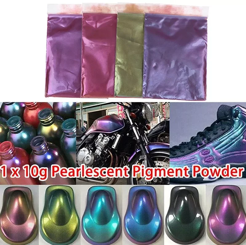 

10g Particle Charming Chameleon Pigments Car Color Changing Pigments Pearl Powder For Auto Paints Accessories Decoration