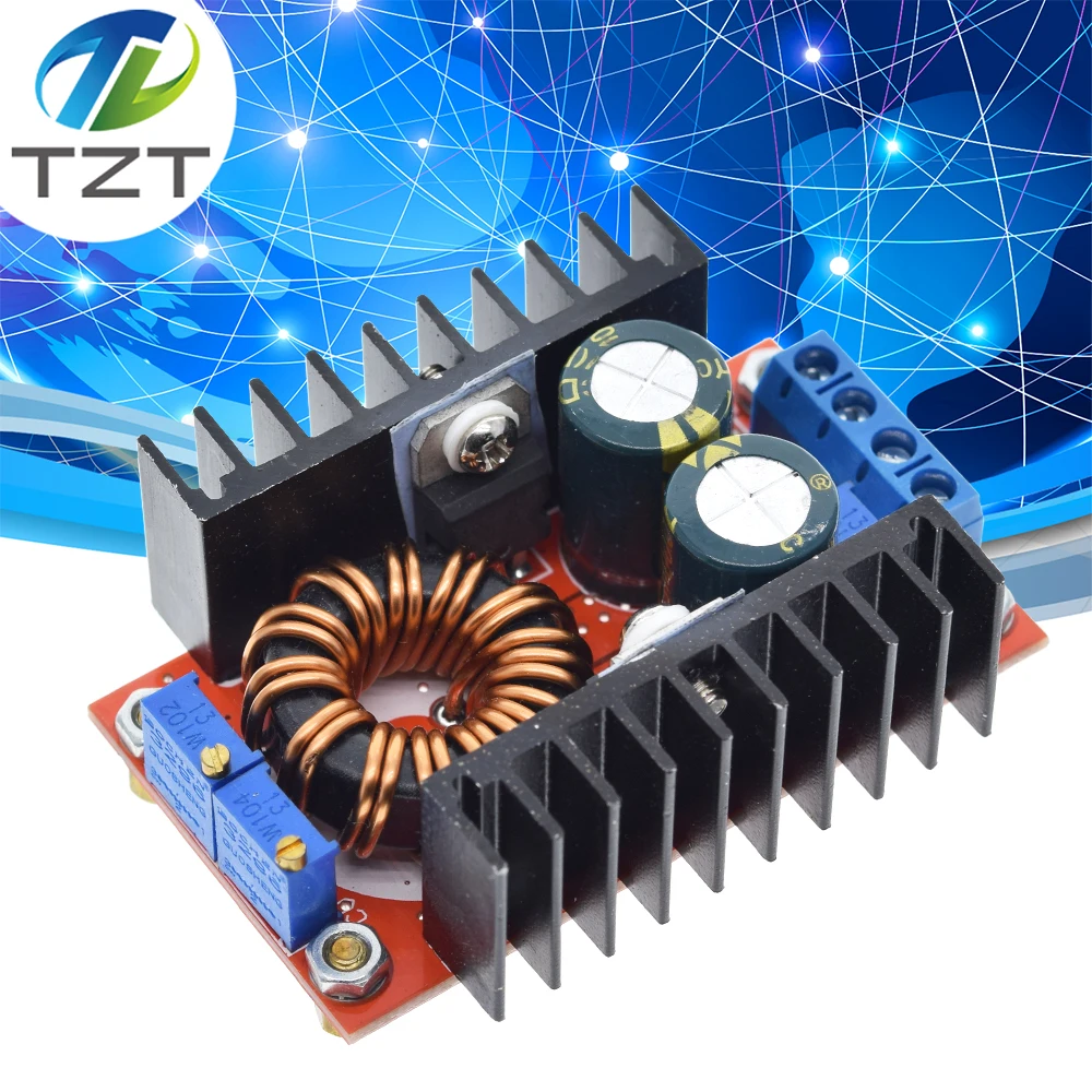 DC-DC от 9-35 до 1-35 В 80 Вт TZT понижающий модуль постоянного тока преобразователь CC CV