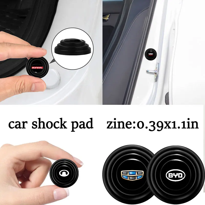 

Car Door Shock Absorber Trunk Protection Pad for Renault Megane 2 3 Clio 4 Trafic Logan Captur Emblems Kangoo Duster Accessories