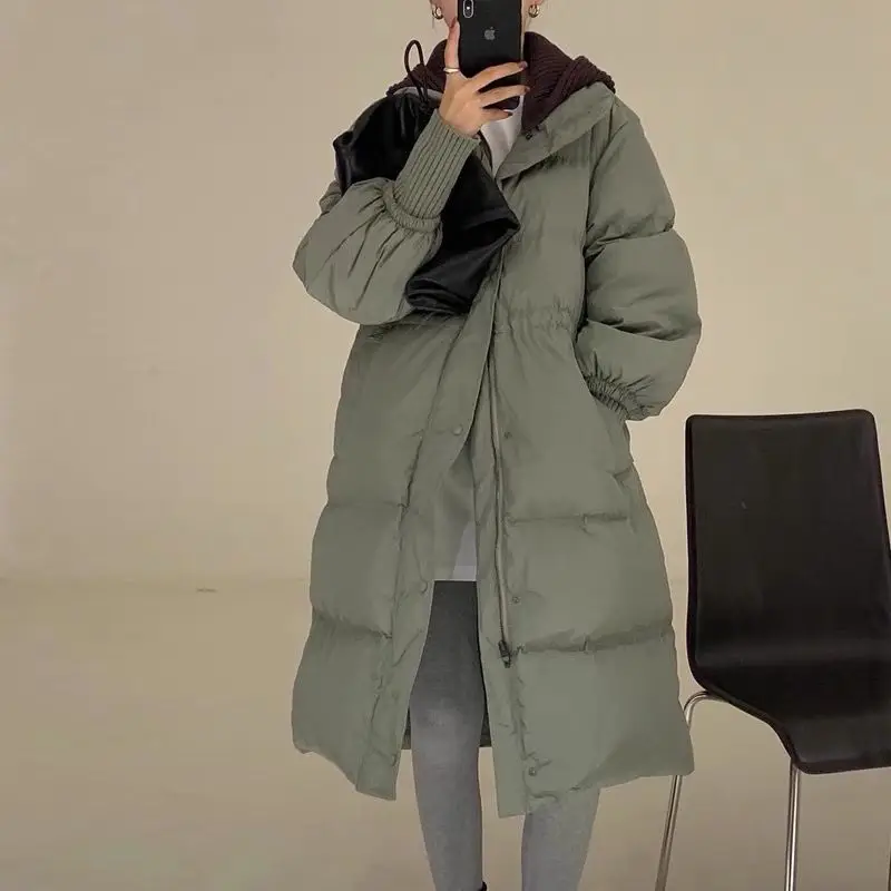 

Женский пуховик, однотонные женские повседневные куртки, зимние женские утепленные парки с капюшоном, теплая верхняя одежда, зимние пальто ...