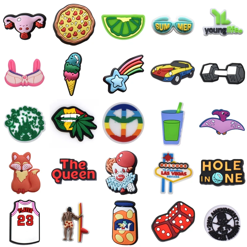 

Packs Wholesale Bulk Men Gifts Para Pins Decorations for Crocs Kids Girl Set Jeans Shoes Accessories Shoe Charms Boy Women Charm