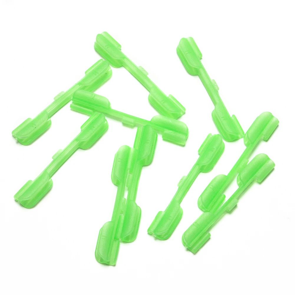

10Pcs Fishing Light Stick Clip On Rod Tip Night Fishing Fluorescent Glow Sticks Easy To Use Pesca Fishing Tackle Rod Diameter