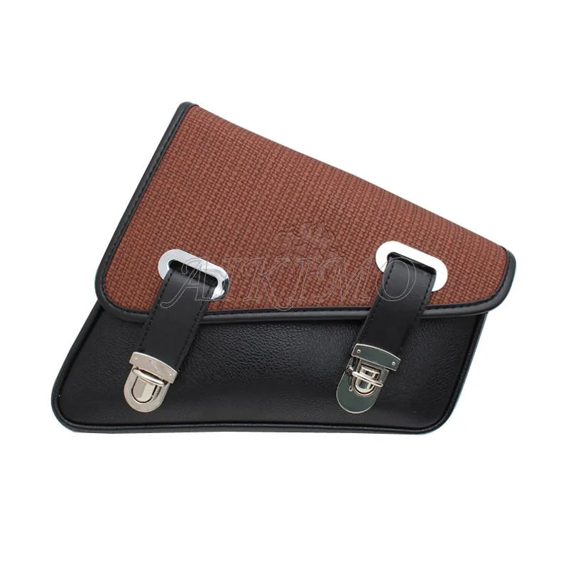 Кожаная школьная сумка для мотоциклистов соло Swingarm Sportster XL Dyna Softail Scout 60 Bobber Rebel |