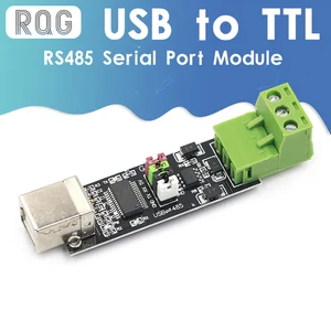 Последовательный преобразователь USB 2,0 в TTL RS485, адаптер FTDI модуль FT232RL SN75176, двойная функция для защиты, Лидер продаж
