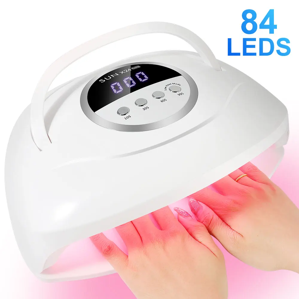 Sun X24 Max 84 Светодиодная Уф-светодиодная Сушилка Для Ногтей С 4 Режимами