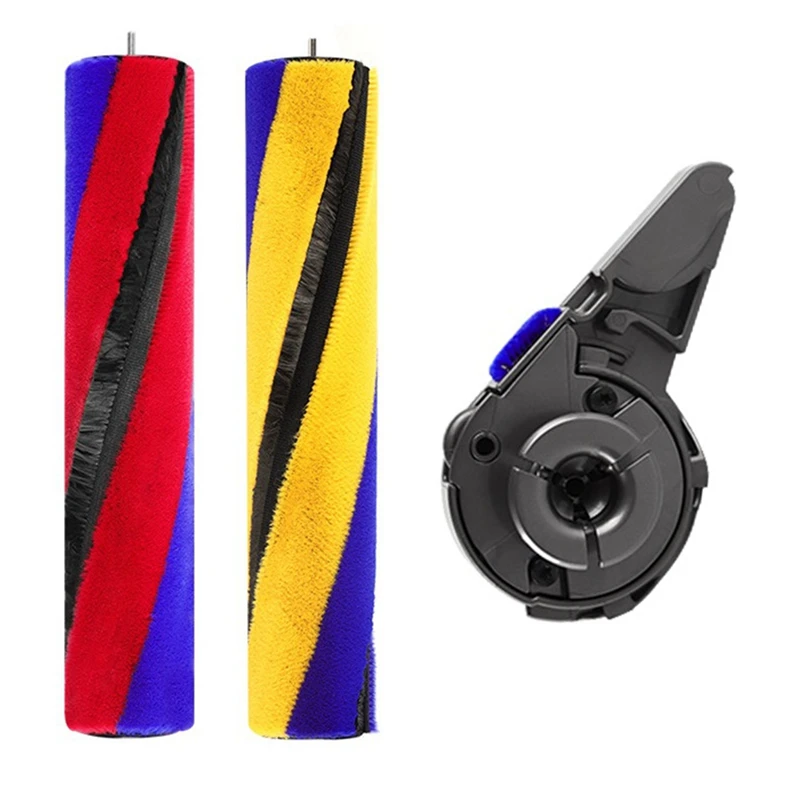 

Сменные Роликовые кисти с наконечником для Dyson V12 V15, тонкая легкая пушистая щетка, аксессуары для пылесоса