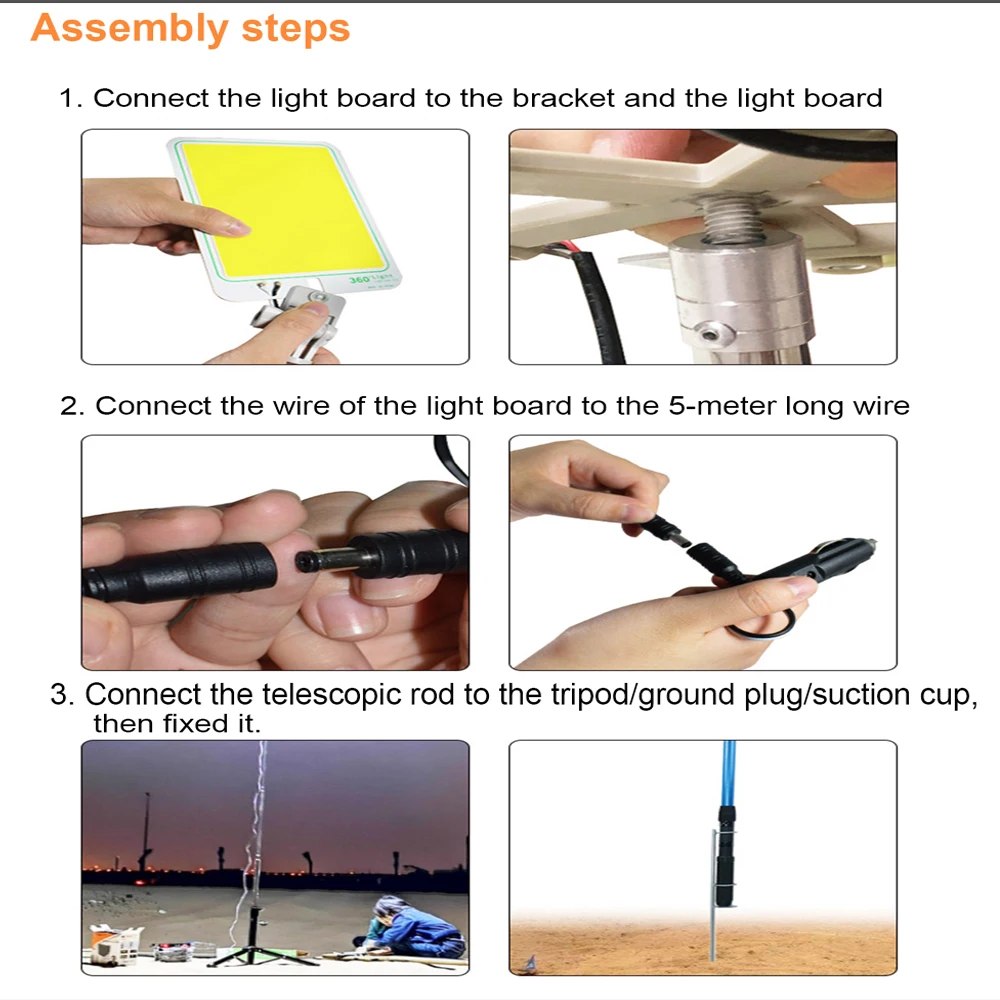 Портативный походный фонарь для поиска в пустыне уличное портативное