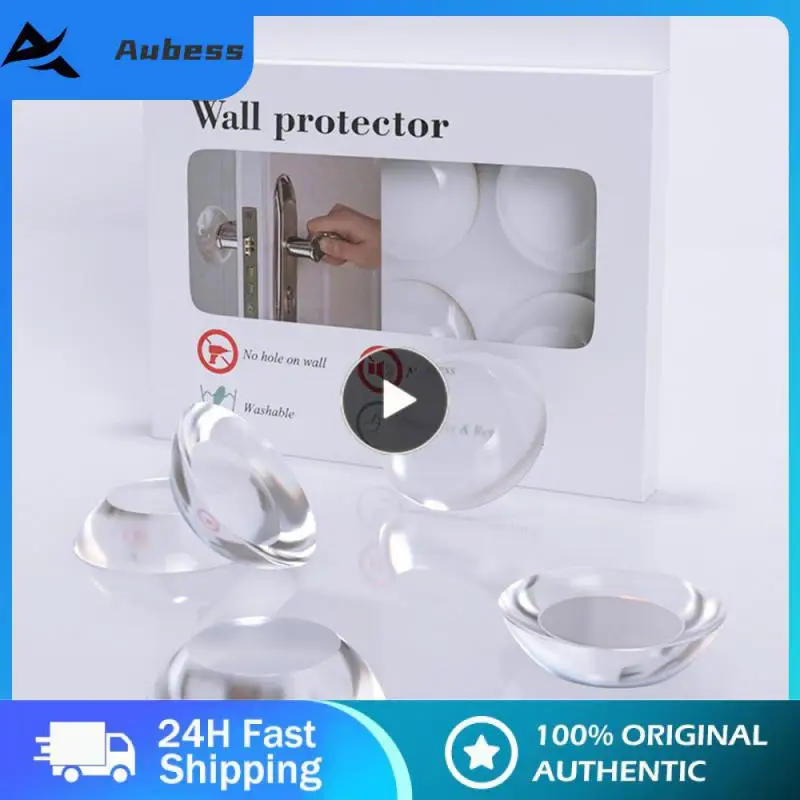 

Self Adhesive Damper Buffer Door Stopper Wall Protector Quiet Shock Absorbent Gel Reusable Soft Rubber Round Door Stop Home