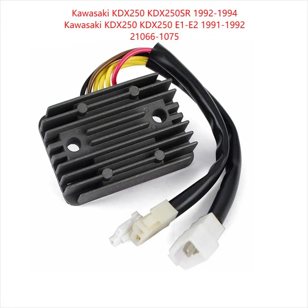 

Motorcycle Regulator Rectifier for Kawasaki KDX250 KDX250SR 1992 1993 1994 KDX250 KDX250 E1-E2 1991 1992 21066-1075
