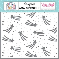 6 x 6 stencils 2022 shooting stars diy layering molds painting scrapbook coloring embossing album decorate crafts cut template