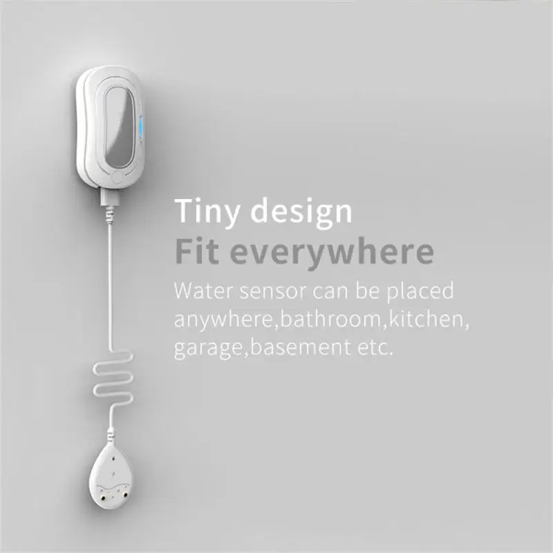 

New Tuya Zigbee 3.0 Smart Flood Detector Water Leakage Alarm Water Level Alarm Home Overflow Alarm Work With Alexa Home