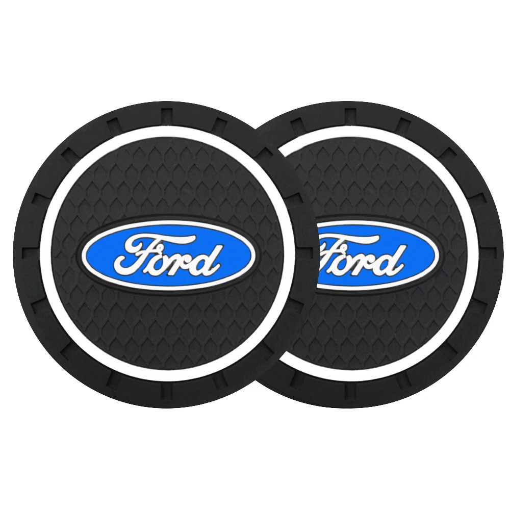 

Силиконовая автомобильная подставка из ПВХ, держатель для бутылки с водой, коврик, противоскользящая подставка для Ford Ranger T5 T6 T7 T8 2023 2022, аксессуары