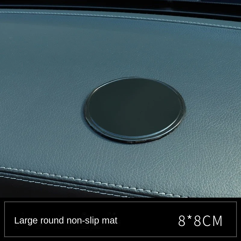 

Автомобильный нескользящий коврик, держатель для телефона из искусственной кожи, липкий коврик для салона автомобиля, приборной панели, Нескользящая подушка для GPS, сотового телефона, монеты 15*10,5 см