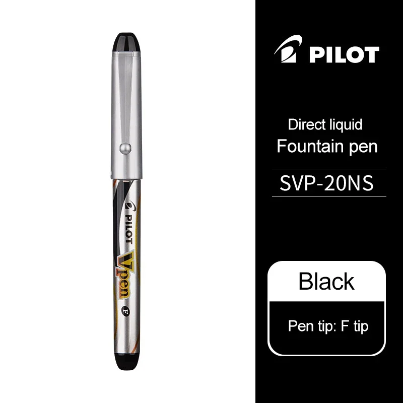 

Одноразовая перьевая ручка Pilot Vpen SVP-20NS черная