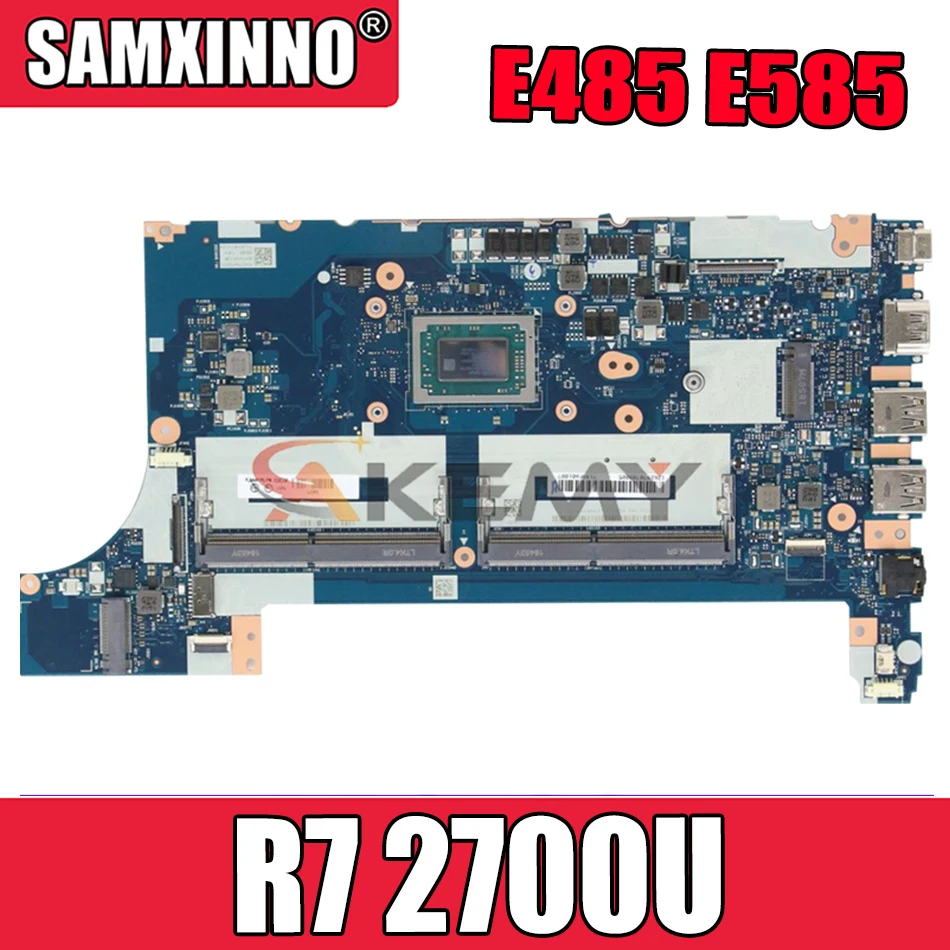 

Материнская плата Akemy для ноутбука Lenovo ThinkPad E485 E585 EE485 EE585 NMB531, процессор AMD R7 2700U для тестирования, 100% рабочий, FRU01LW788 01LW791
