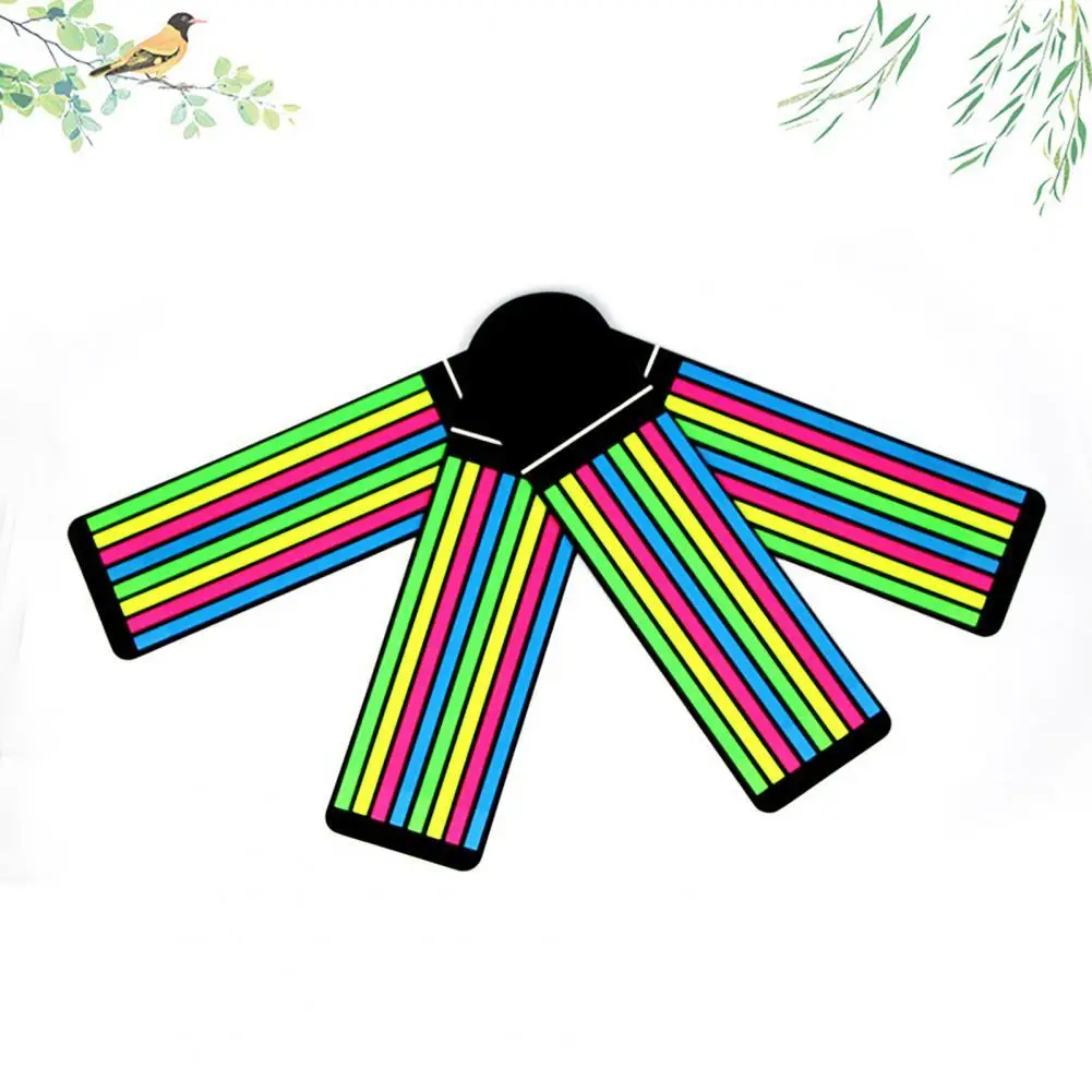 

160Pcs/Set Lightweight Monitor Sideboard Translucent Design Stripe Shape Memo Board Neon Color Index Tab Flag Sticker Note