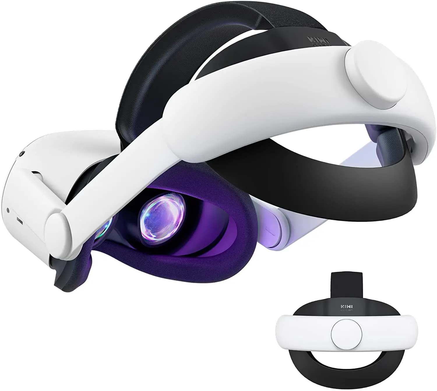 

For Oculus Quest 2 Elite Adjustable Head Strap Increase Supporting Improve Comfort-Virtual For Quest2 VR Accessories