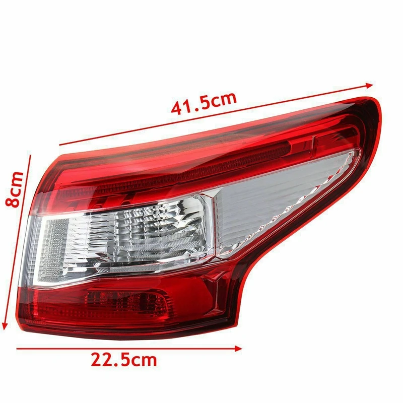 Правая внешняя Задняя Тормозная лампа с проводным жгутом для Nissan Qashqai 2014-2016