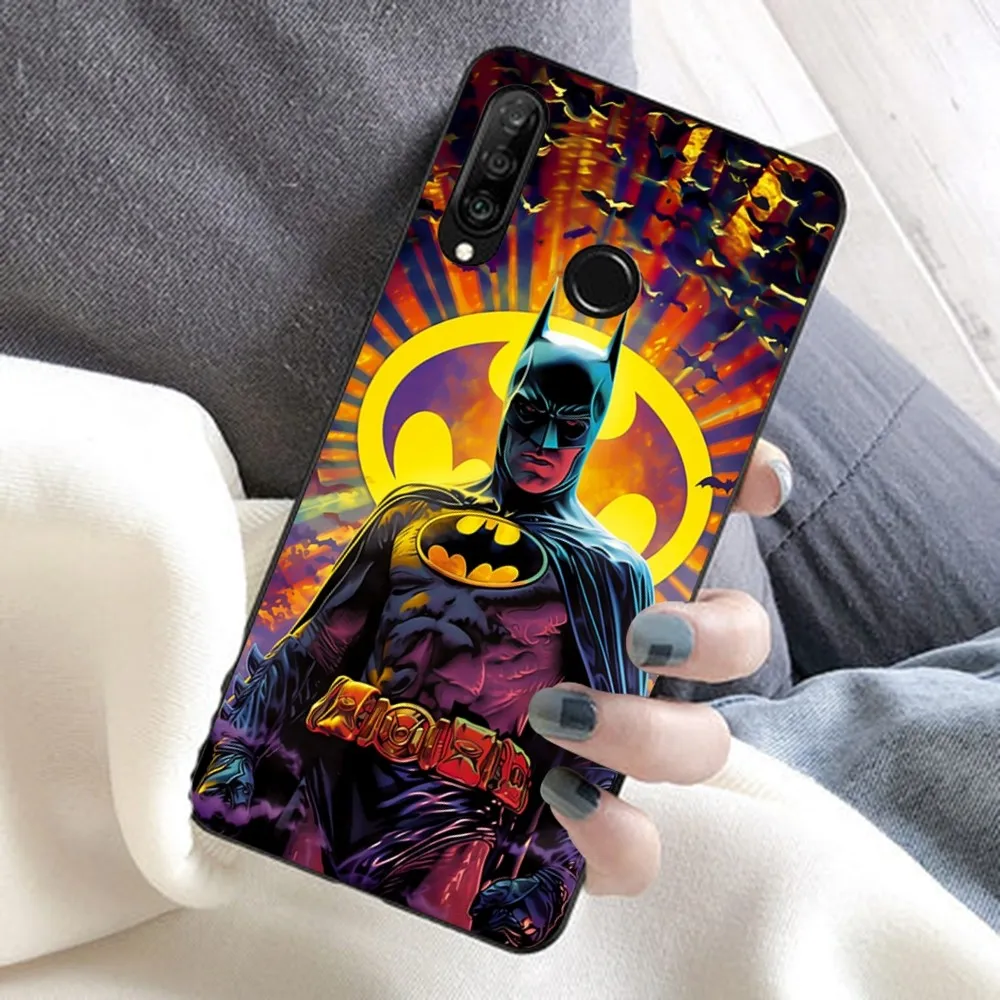 Крутой чехол для телефона B-Batman Huawei Honor 10 Lite 9 20 7A 9X 30 50 60 70 Pro Plus мягкий силиконовый