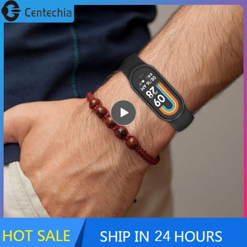 

Skin-friendly Breathable Watchband 34 1 Close Fit 2 Split Strap 4 3 Tpu Bracelet Not Sultry Smart Watch Strap Comfortable 5