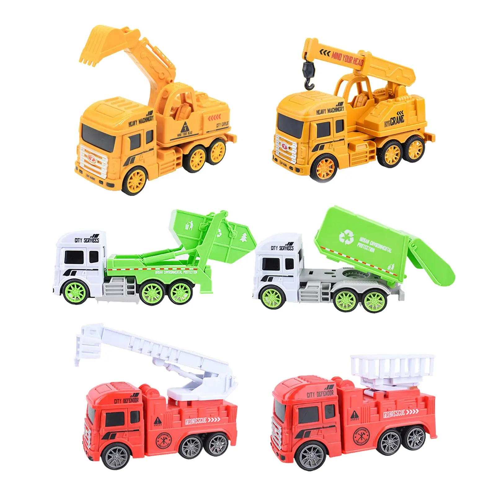 

Simulation Construction Vehicles Truck Toys Engineering Models for Kids Over 3+ Birthday Gifts