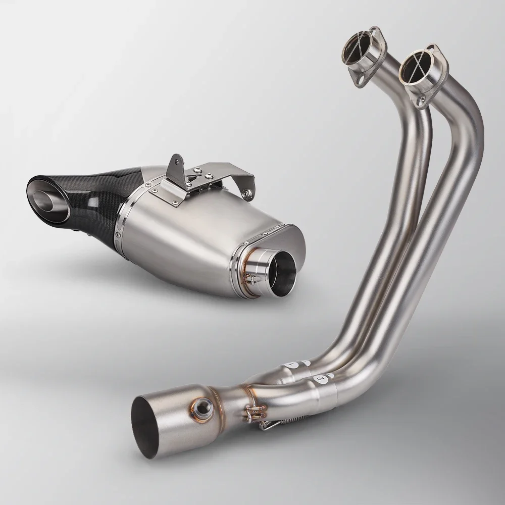 Akrapovic Motocicleta Silenciador Escape Corrida Linear S-H6R14 DB Killer R3 R25 MT02 MT25