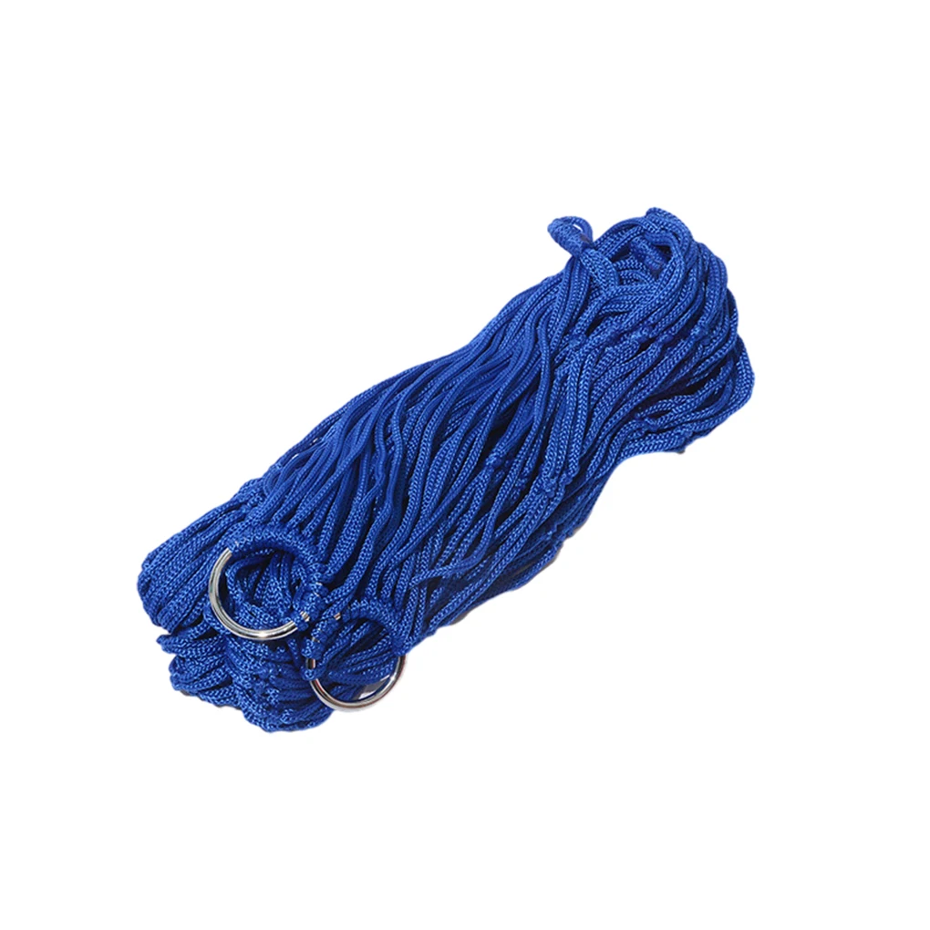 

Nylon Rope Mesh Hammock Sleeping Swing Chair Hanging Bed For Beach