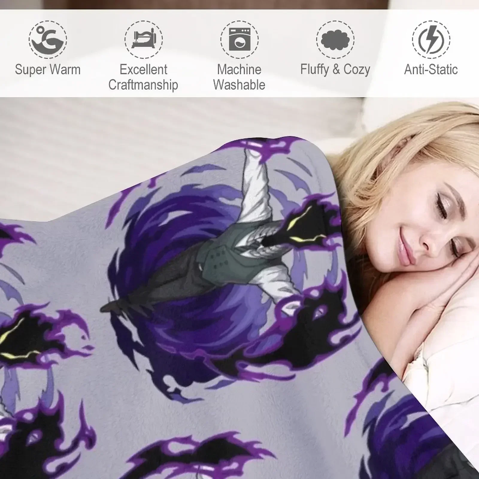 Гигантское покрывало Kurogiri на заказ для декоративных диванов