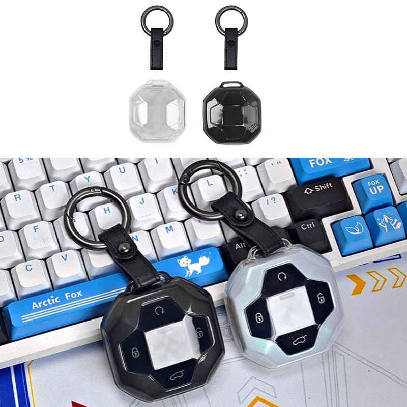 Универсальный прозрачный чехол для ключей автомобиля подходит Jetour Traveler T2 2023-2024