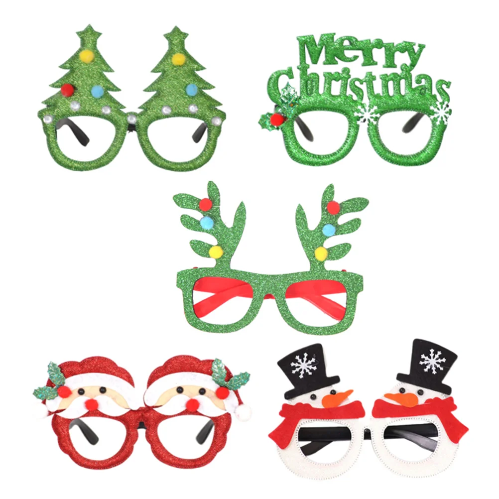 

5pcs Reusable Creative Lightweight Decorative Eyeglasses Children