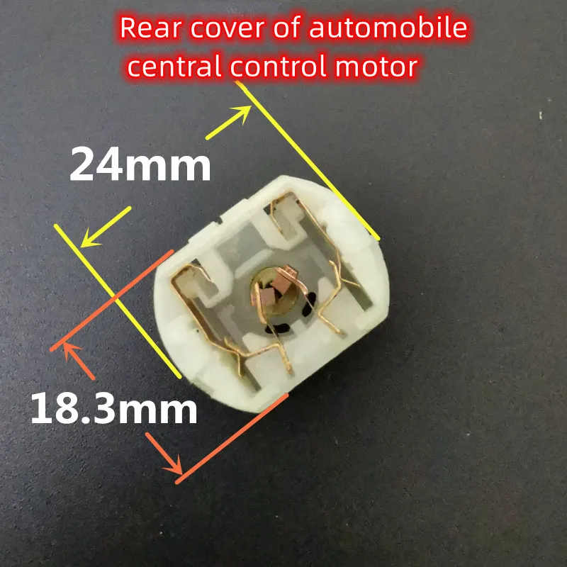 

1Pcs Car Central Door Lock Small Motor Carbon Brush Rear Cover 12V DC Motor Folding Rearview Mirror Accessories