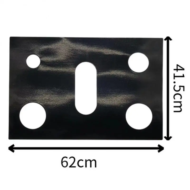 5-hole Gas Stove Pad Cooker Protector Cover Gas Stove Anti-dirty Mat Kitchen Oil-proof Pad Temperature-resistant Non-stick Mat images - 6