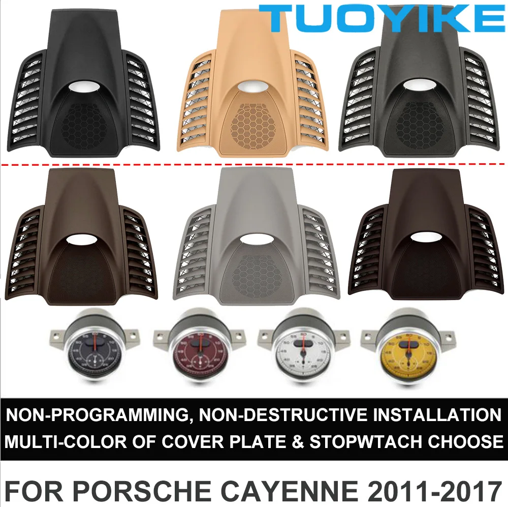 Автомобильный секундомер для Porsche Cayenne 2010-2017 центральные часы салона приборной